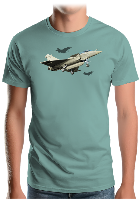 T-Shirt Homme L'avion de chasse français