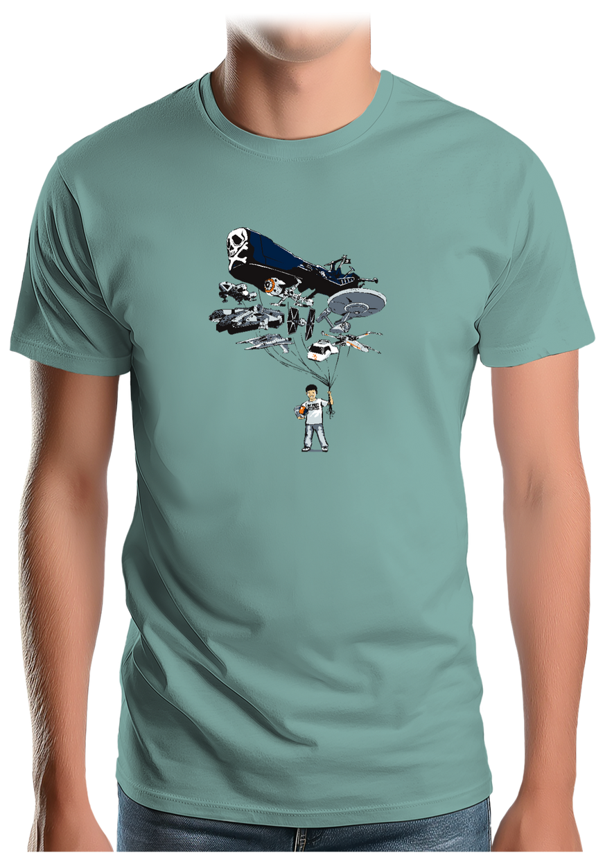 T-Shirt Homme La collection de vaisseaux