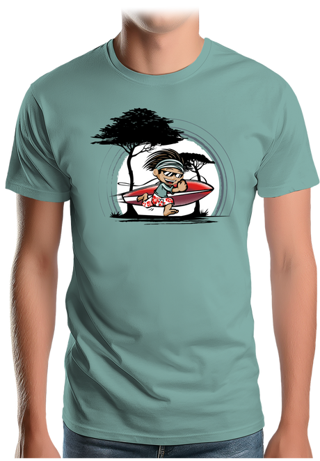 T-Shirt Homme Surfer au plus vite