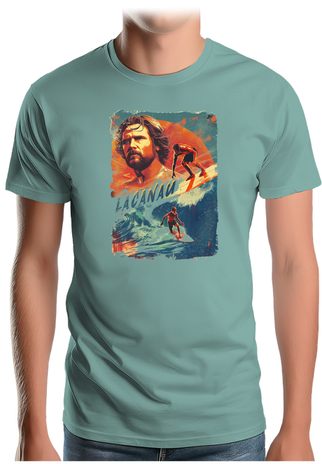 T-Shirt Homme Surfeur océan