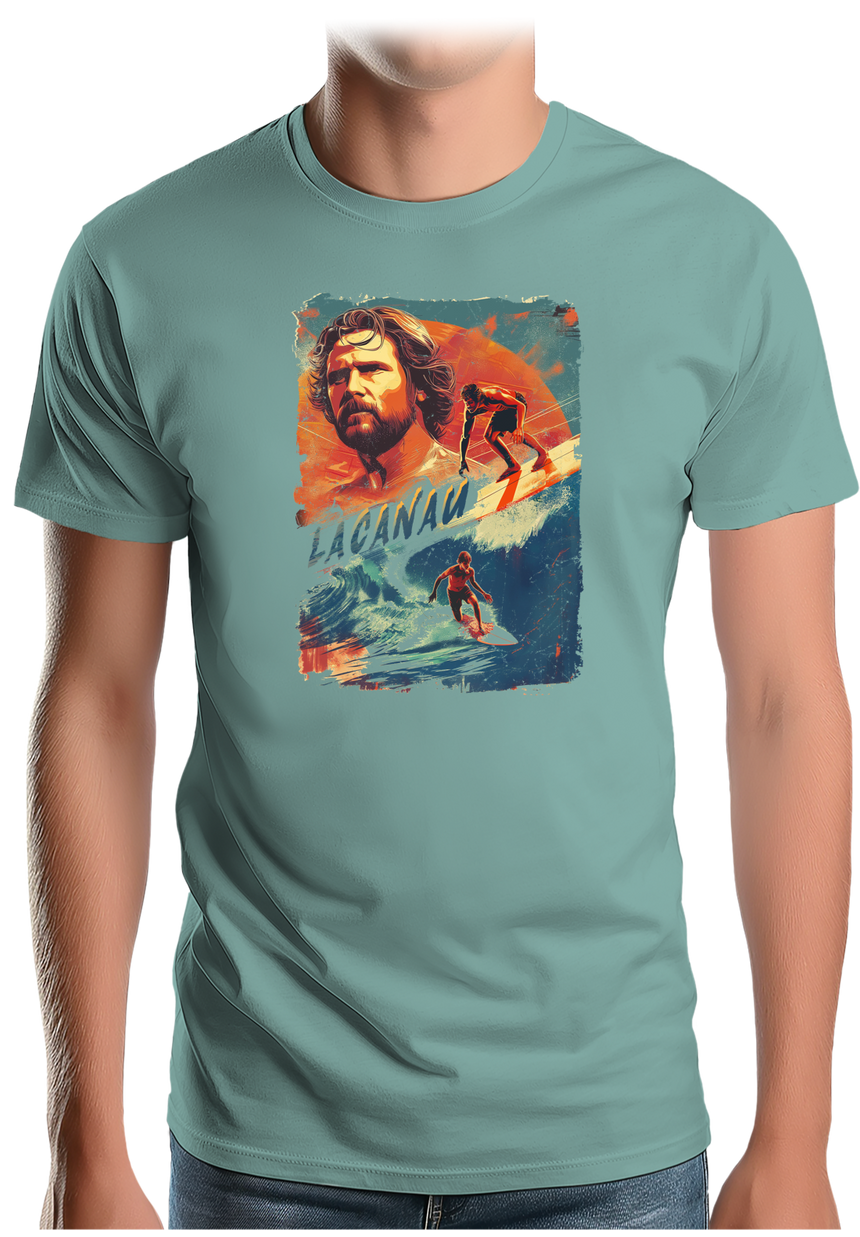 T-Shirt Homme Surfeur océan