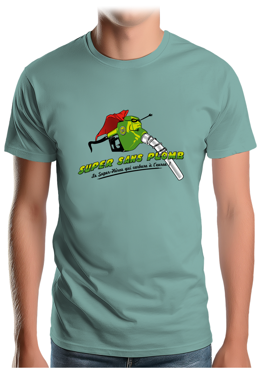 T-Shirt Homme Super Sans Plomb 95