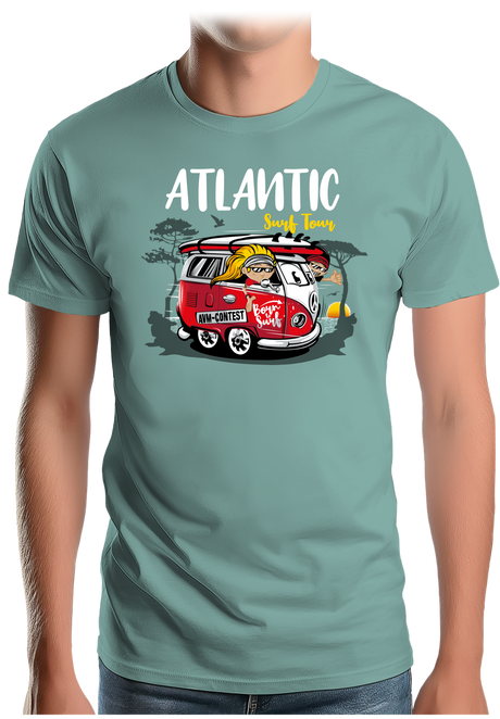 T-Shirt Homme Le van des surfeurs