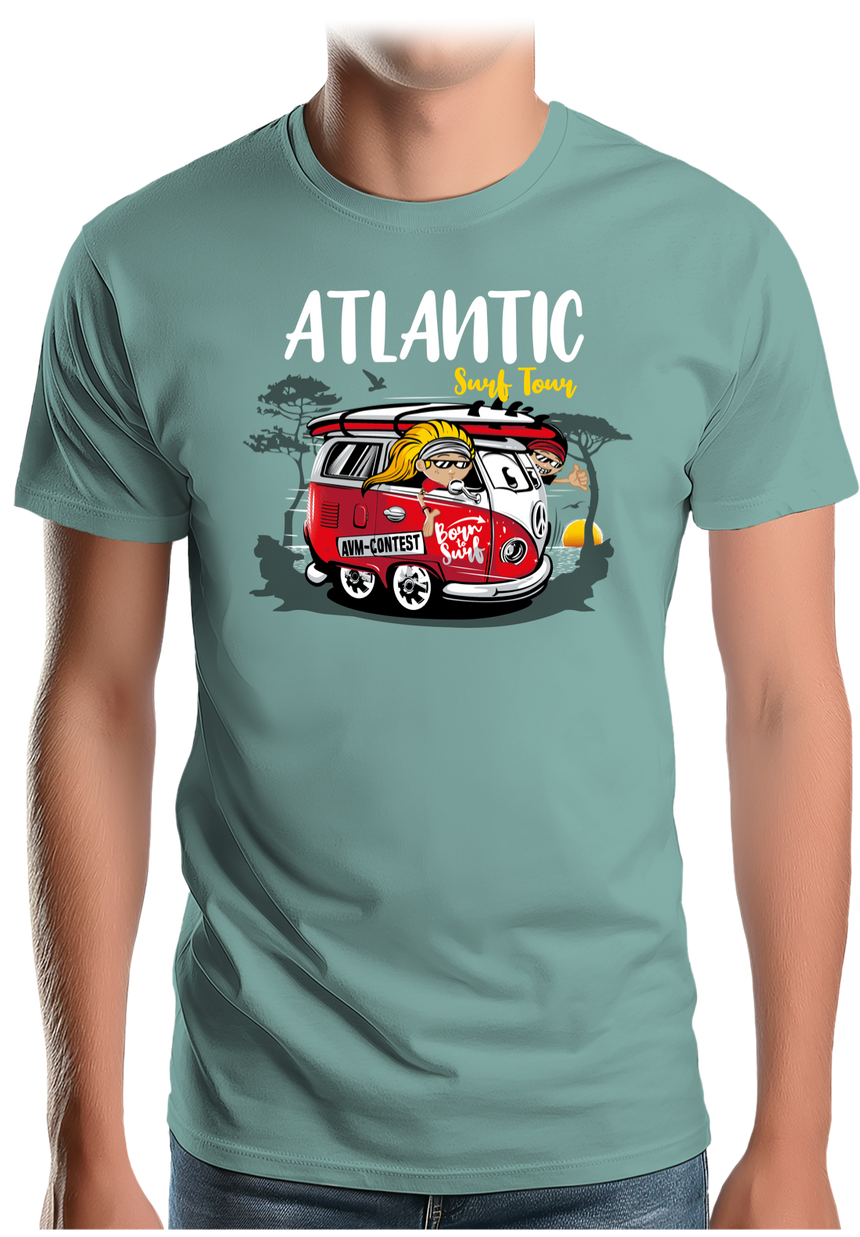 T-Shirt Homme Le van des surfeurs