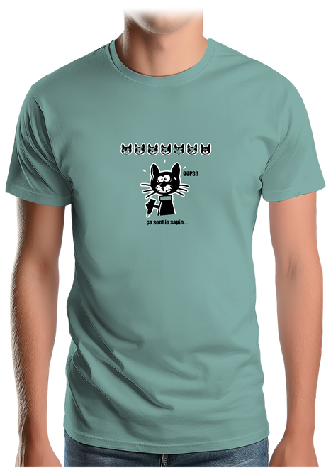 T-Shirt Homme Vie De Chat
