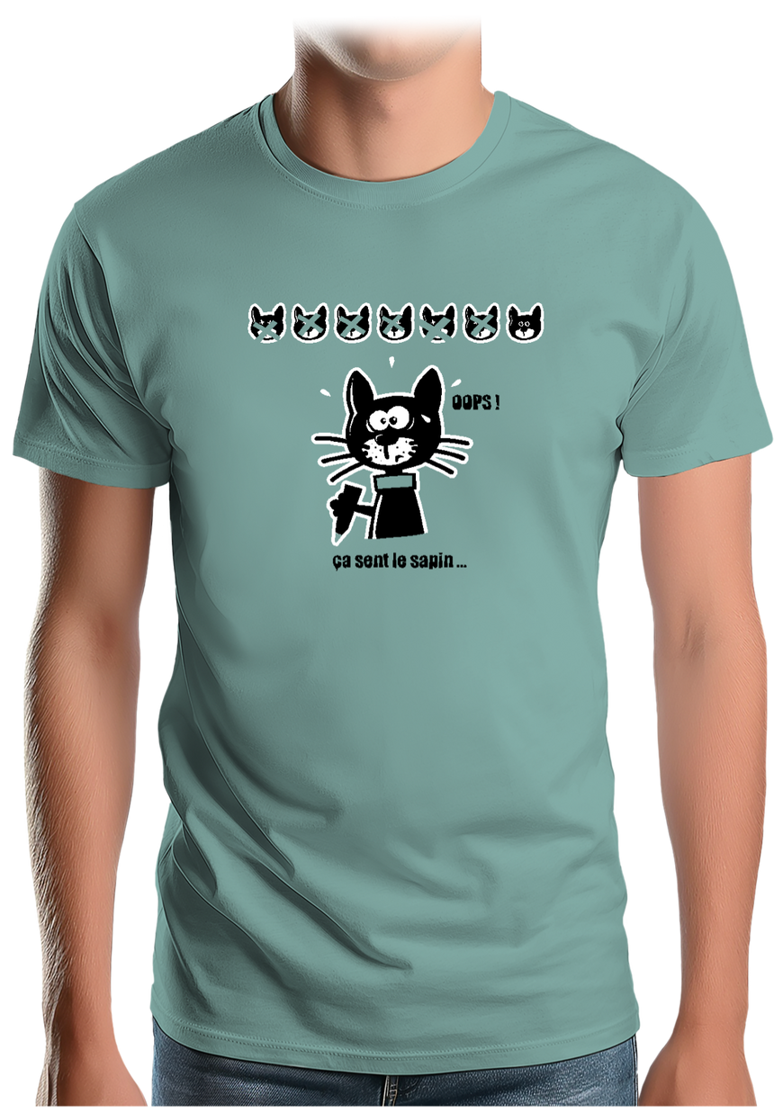 T-Shirt Homme Vie De Chat