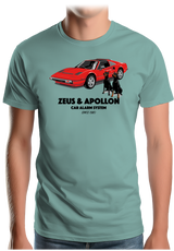 T-Shirt Homme Zeus et Apollon Voiture Alarme