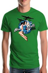 Tee-Shirt Homme Pin Up Avec Avion
