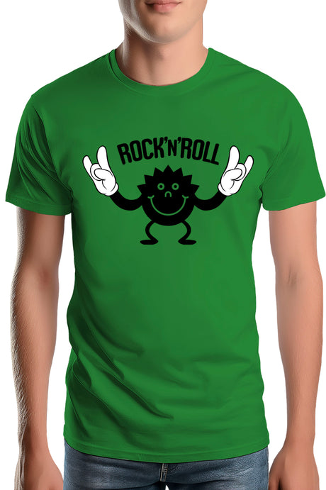 T-Shirt Homme Smile Rock N Roll