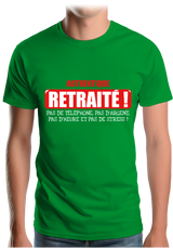 T-Shirt Homme La vérité sur les retraités