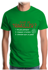 T-Shirt Homme Pas envie de travailler