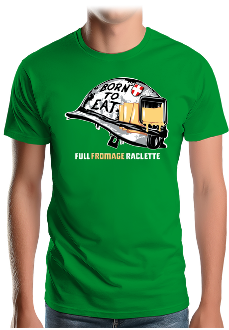 T-Shirt Homme Full fromage raclette