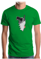 T-Shirt Homme Holster carte de la corse