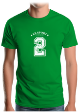 T-Shirt Homme Le sport et moi ça fait 2