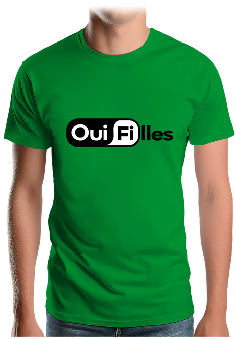 T-Shirt Homme Oui filles