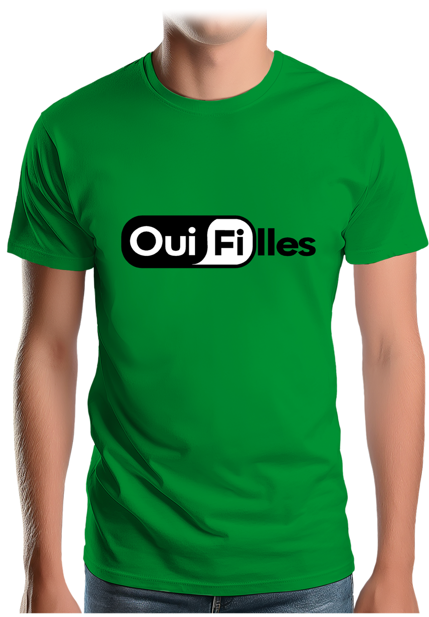 T-Shirt Homme Oui filles