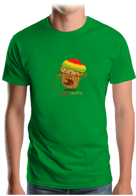 T-Shirt Homme Reggae en muffin