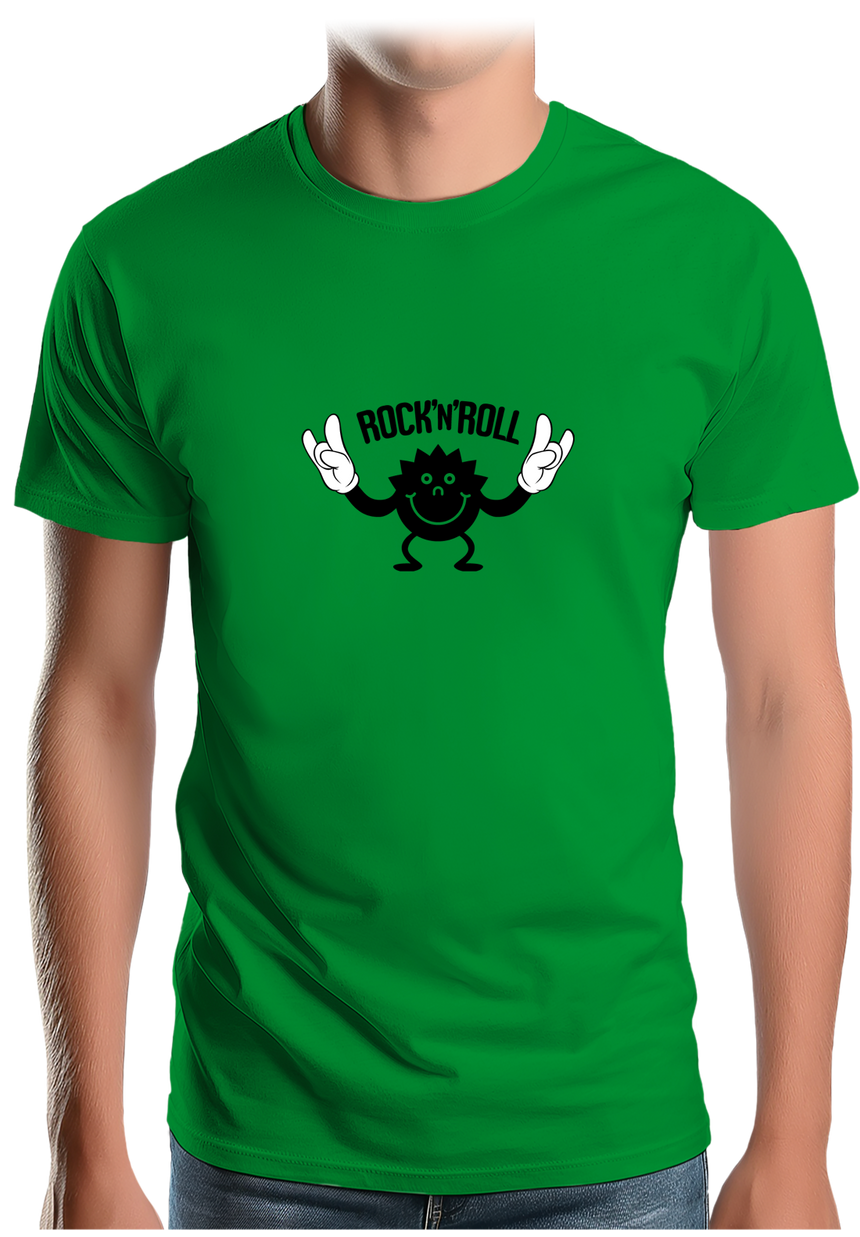 T-Shirt Homme Smile Rock'N'Roll