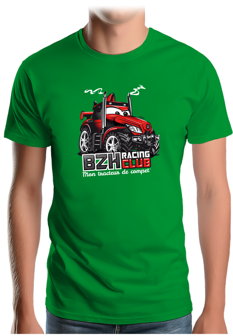 T-Shirt Homme Tracteur breton de compétition