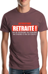 Tee-Shirt Homme La veritée sur les retraités
