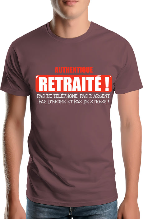 Tee-Shirt Homme La veritée sur les retraités