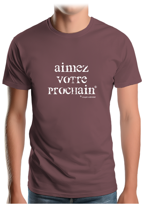 T-Shirt Homme Aimez votre prochaine voiture cabriolet