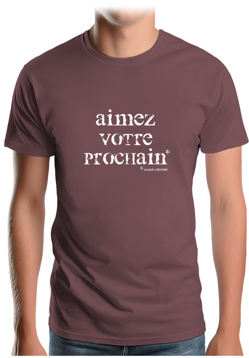 T-Shirt Homme Aimez votre prochaine voiture cabriolet