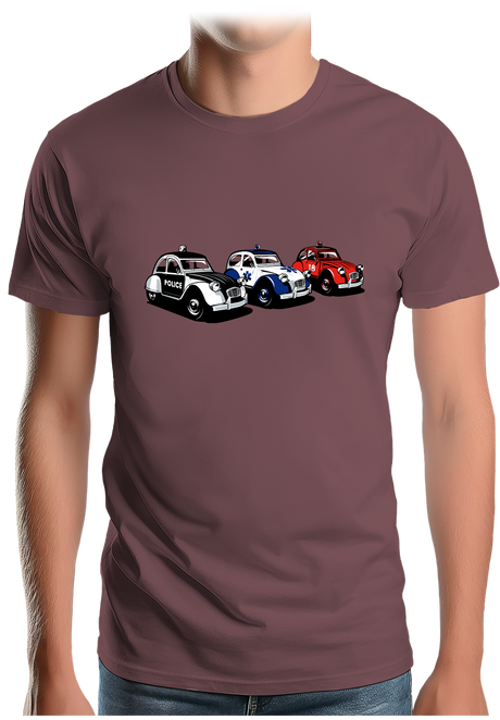 T-Shirt Homme Rescue Deuch - Police - Pompier