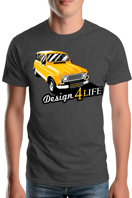 Tee-Shirt Homme Design 4L
