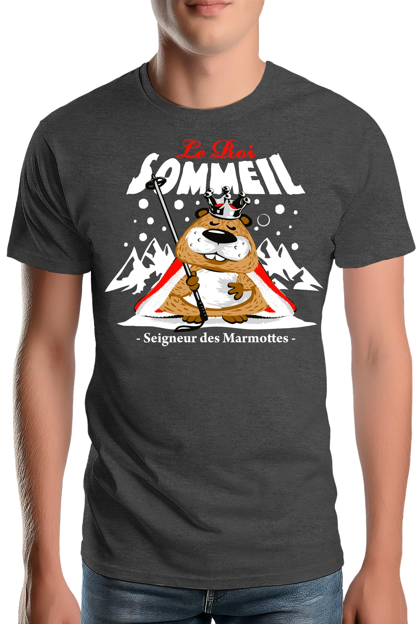 Tee-Shirt Homme Le seigneur des marmottes