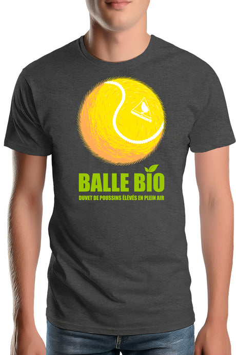 Tee-Shirt Homme Balle de tennis BIO