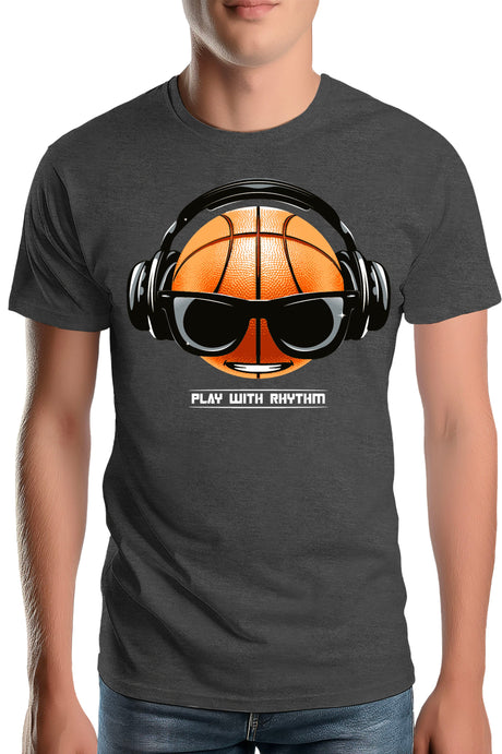 T-Shirt Homme Play basket with rhythm