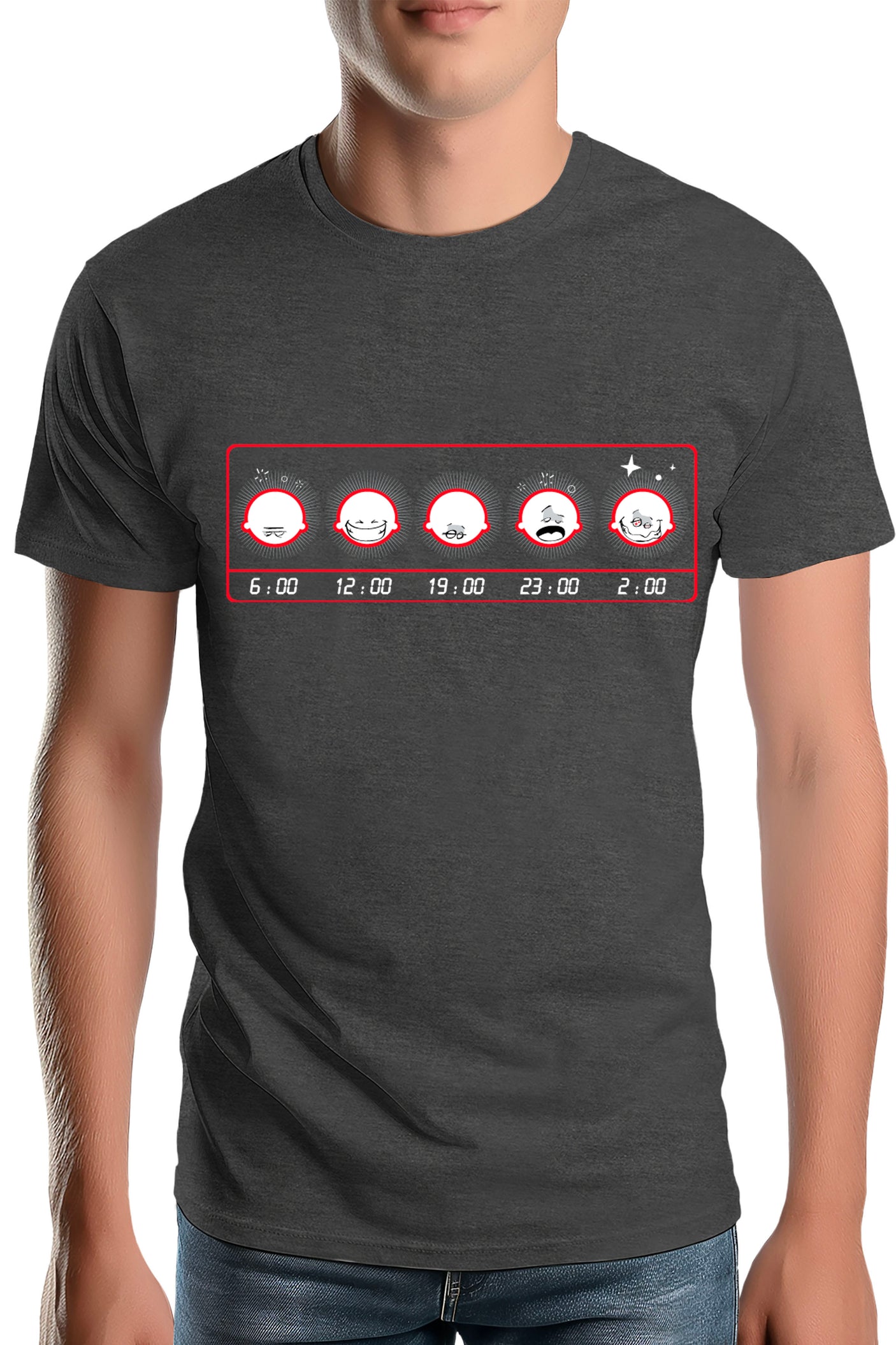 Tee-Shirt Homme Dur Dur le reveil