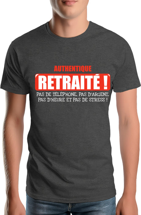 Tee-Shirt Homme La veritée sur les retraités