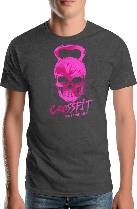 T-Shirt Homme Crossfit fluo