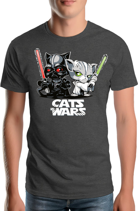 T-Shirt Homme Le coté obscur des chats