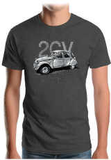 T-Shirt Homme La deuch en dessin