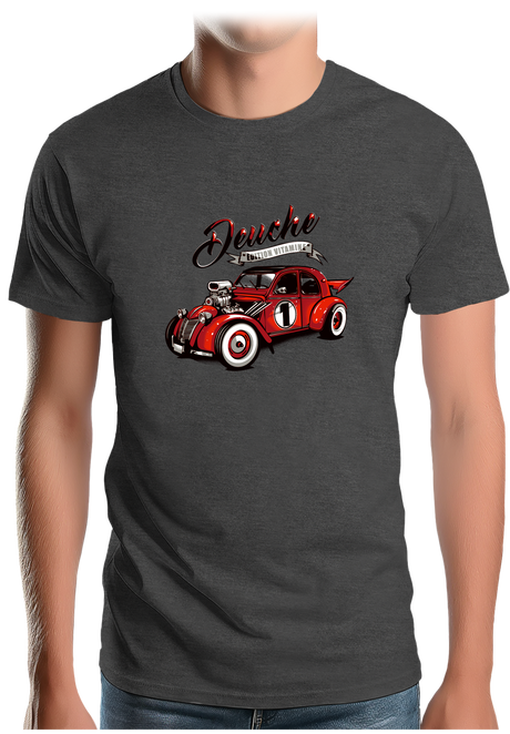 T-Shirt Homme Voiture 2CV version vitamine