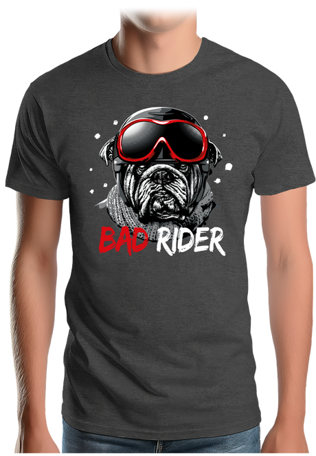 T-Shirt Homme Bad Rider le chien rider