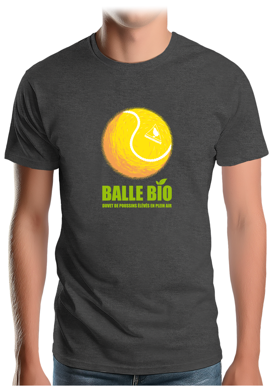 T-Shirt Homme Balle de tennis BIO
