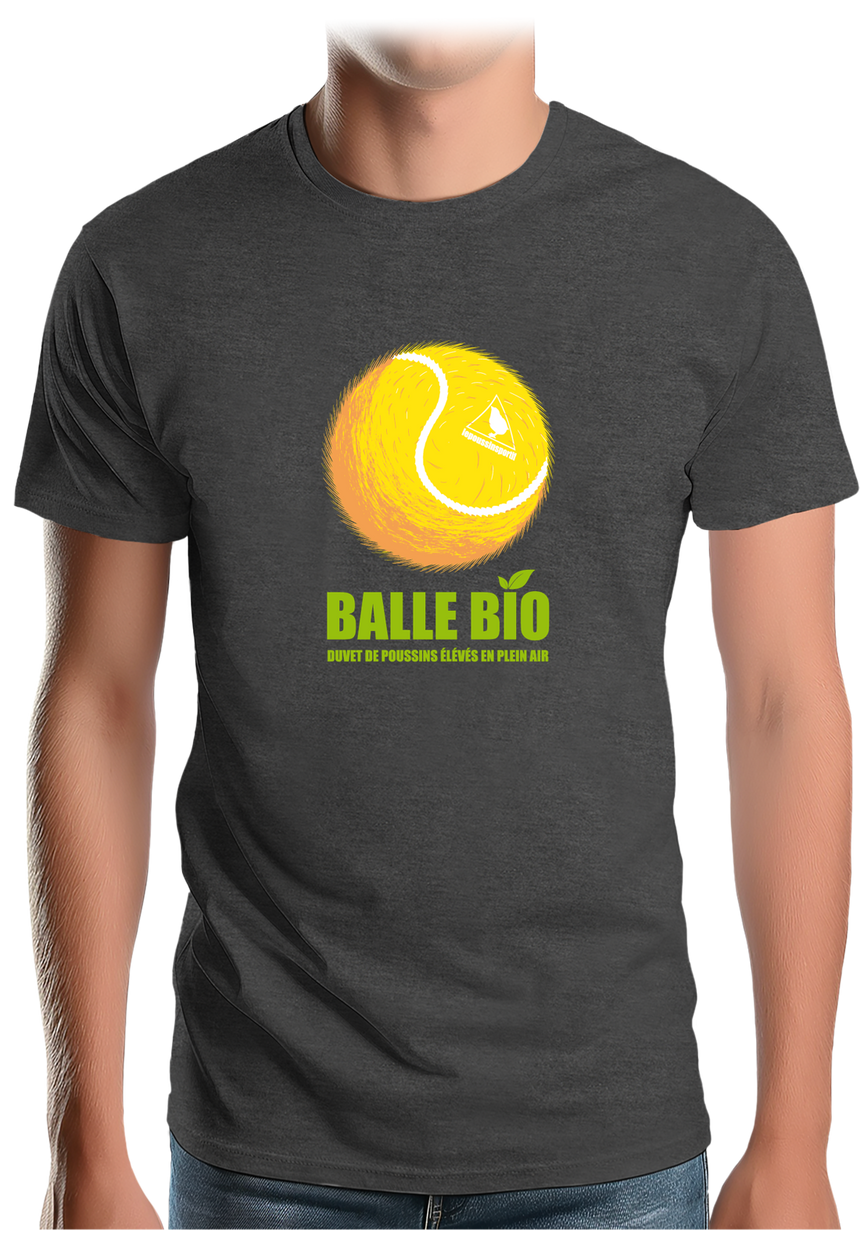 T-Shirt Homme Balle de tennis BIO