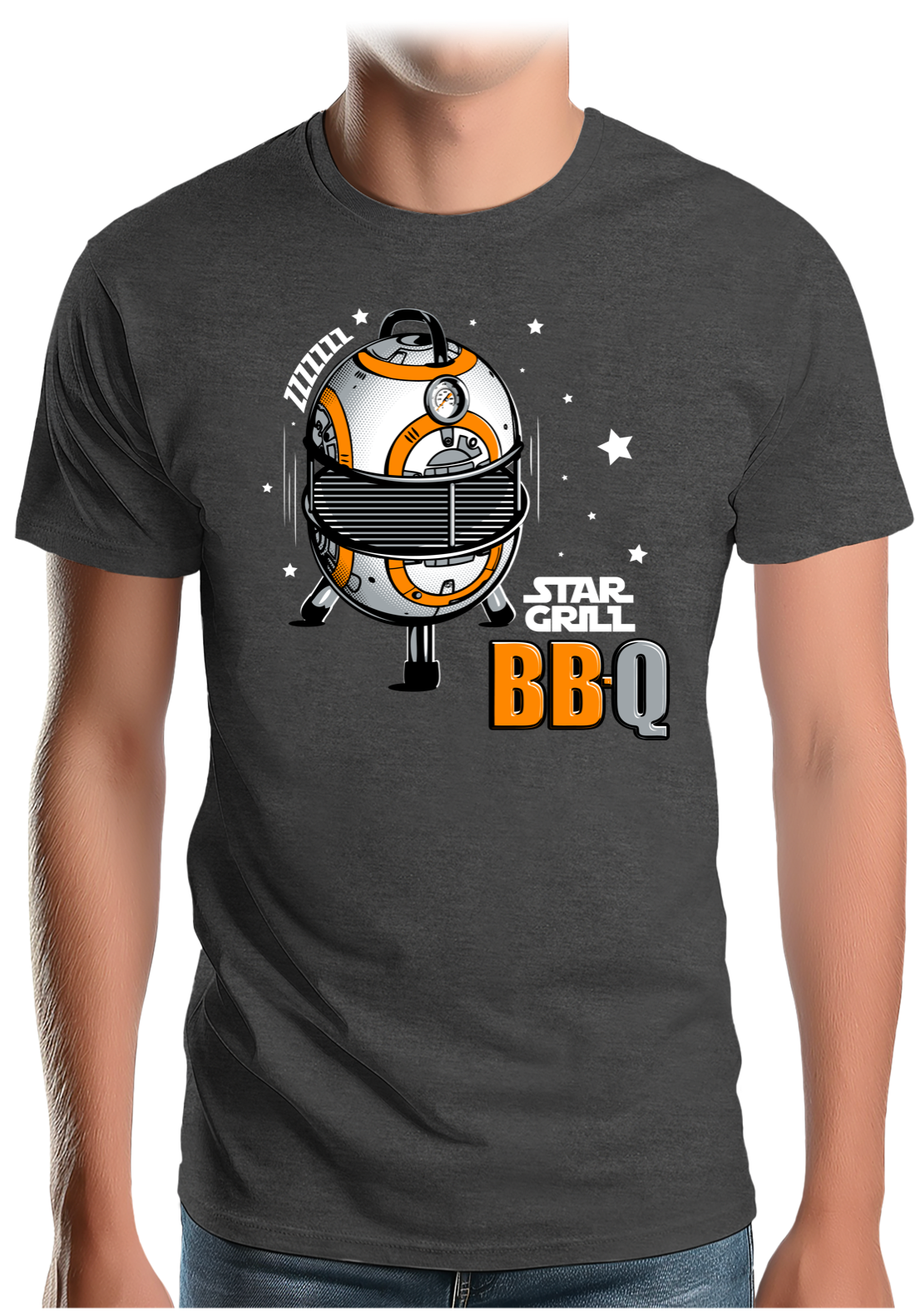 T-Shirt Homme BBQ Wars le retour de star grill