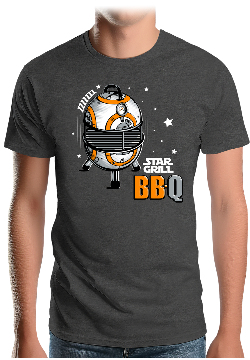 T-Shirt Homme BBQ Wars le retour de star grill