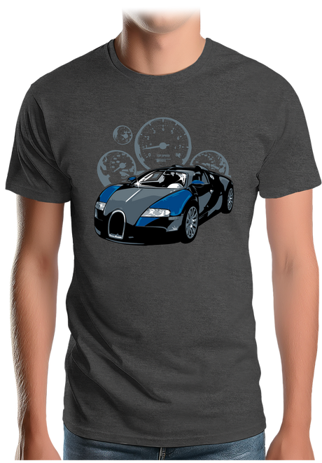 T-Shirt Homme Voiture Top Speed Bug