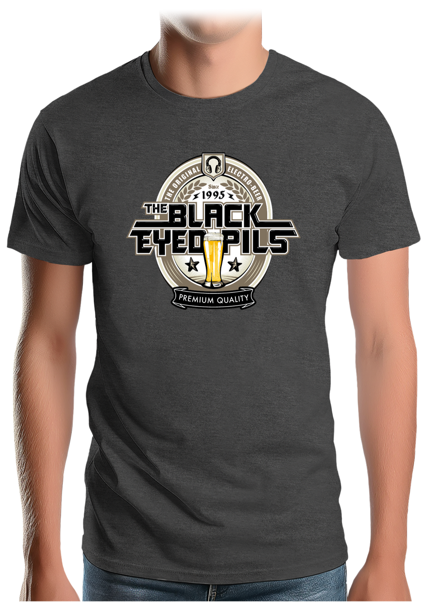 T-Shirt Homme Bière Black Eyed Pils