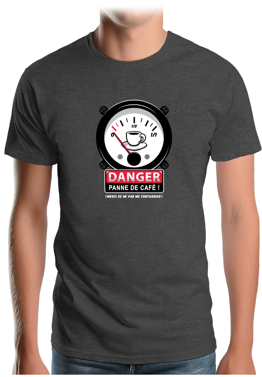 T-Shirt Homme Panne de café