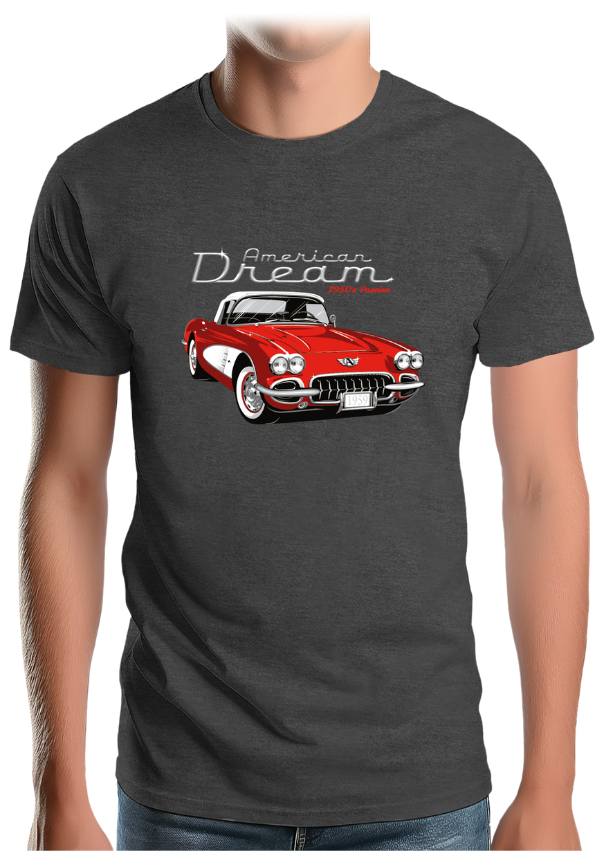 T-Shirt Homme Voiture American Dream Stingray