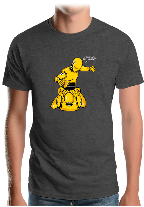 T-Shirt Homme Mannequin crash test qui conduiras