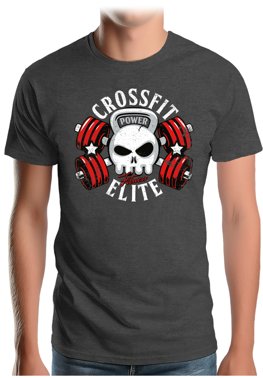 T-Shirt Homme Le poids du Crossfit d'élite