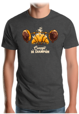 T-Shirt Homme Champion des petits déjeuners